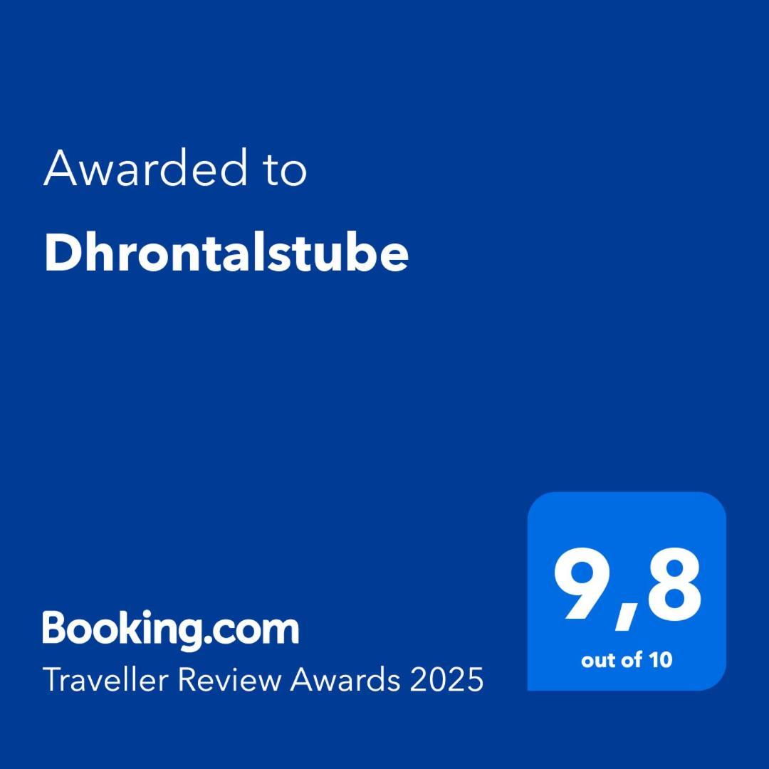 Dhrontalstube Daire Grafendhron Dış mekan fotoğraf